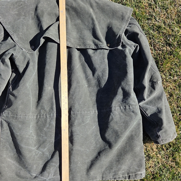 Carhartt C70 Sherpa Lined Jacket  XL Mens Green Canvas Duster Chore Barn USA - Picture 3 of 15